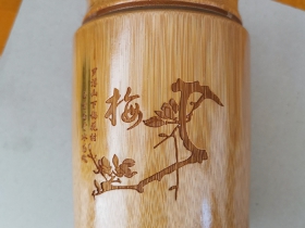 竹盒激光打標加工